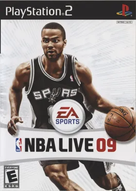 NBA Live 09 box cover front